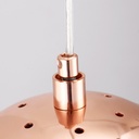 Abril" design crystal pendant lamp - Ø 32cm