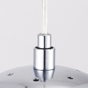 Abril" design crystal pendant lamp - Ø 32cm