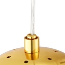 Abril" design crystal pendant lamp - Ø 32cm