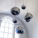 Abril" design crystal pendant lamp - Ø 32cm