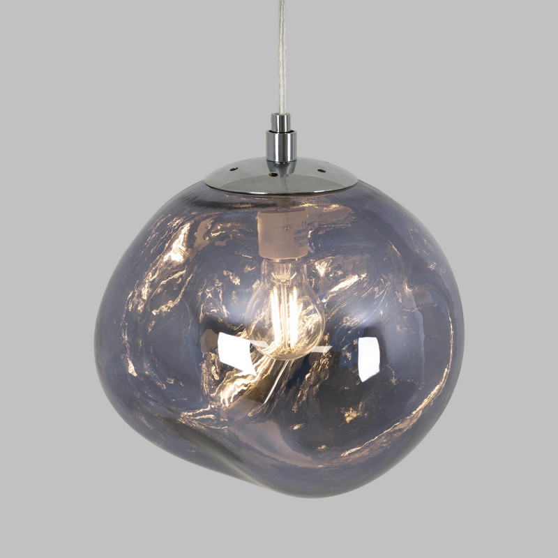 Abril" design crystal pendant lamp - Ø 32cm
