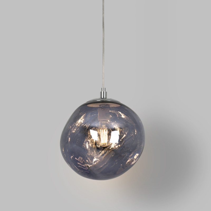 Abril" design crystal pendant lamp - Ø 32cm