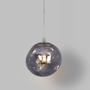 Abril" design crystal pendant lamp - Ø 32cm