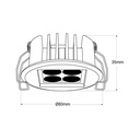 Downlight Led 5W 24º UGR18 Chip OSRAM