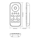 CCT RF touch dimmer control for led lighting up to 4 zones - SUNRICHER - Perfect RF