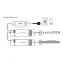 CCT RF touch dimmer control for led lighting up to 4 zones - SUNRICHER - Perfect RF