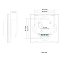 SUNRICHER - Perfect RF single-color dimmer rotary switch for LED lighting - Perfect RF