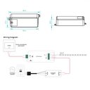 SUNRICHER PWM Driver Controller 12-36VDC (700mA) constant current - Perfect RF