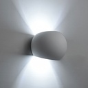 Plaster wall light "Ball" G9