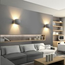 Plaster wall light "Ball" G9