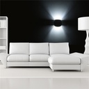 Plaster wall light "Ball" G9