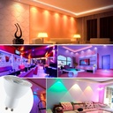 WIFI GU10 LED Smart Bulb - RGBW + CCT - 5W