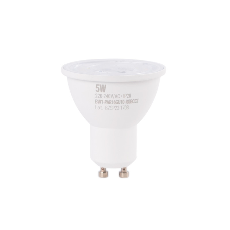 WIFI GU10 LED Smart Bulb - RGBW + CCT - 5W