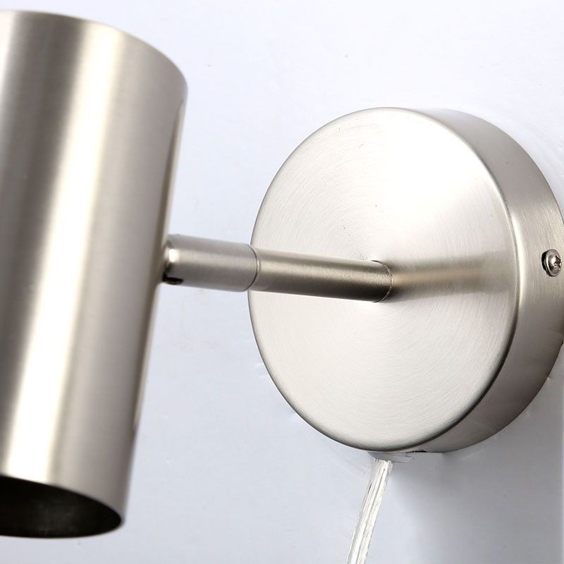 Ben" adjustable interior wall light with cable and plug - E27
