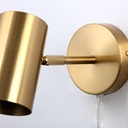 Ben" adjustable interior wall light with cable and plug - E27