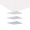 Suspension kit for Slim LED panels