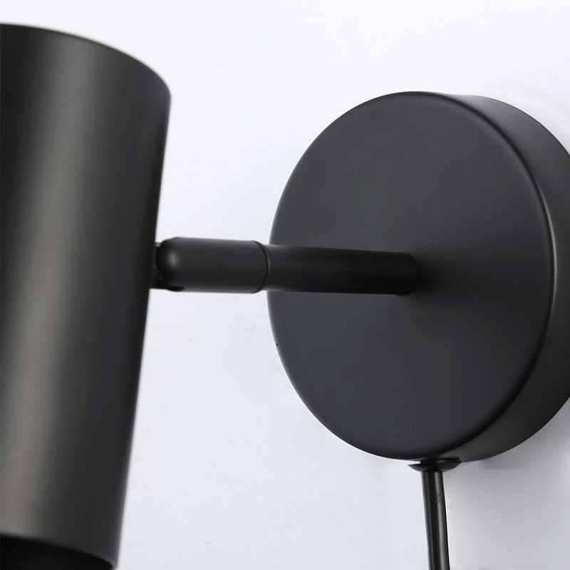 Ben" adjustable interior wall light with cable and plug - E27