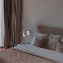 Ben" adjustable interior wall light with cable and plug - E27