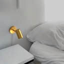 Ben" adjustable interior wall light with cable and plug - E27