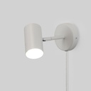 Ben" adjustable interior wall light with cable and plug - E27