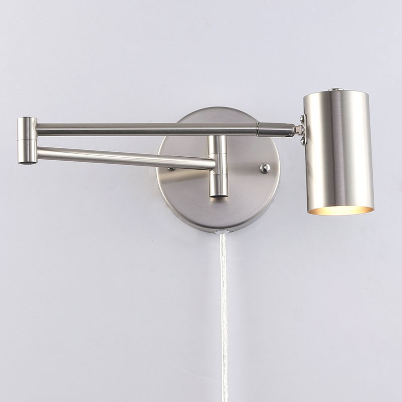 Extendable wall light with socket "Lisa" - E27 G45