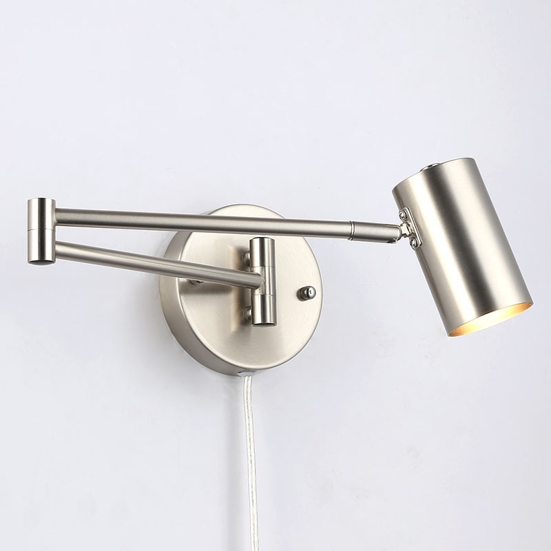 Extendable wall light with socket "Lisa" - E27 G45