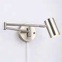 Extendable wall light with socket "Lisa" - E27 G45
