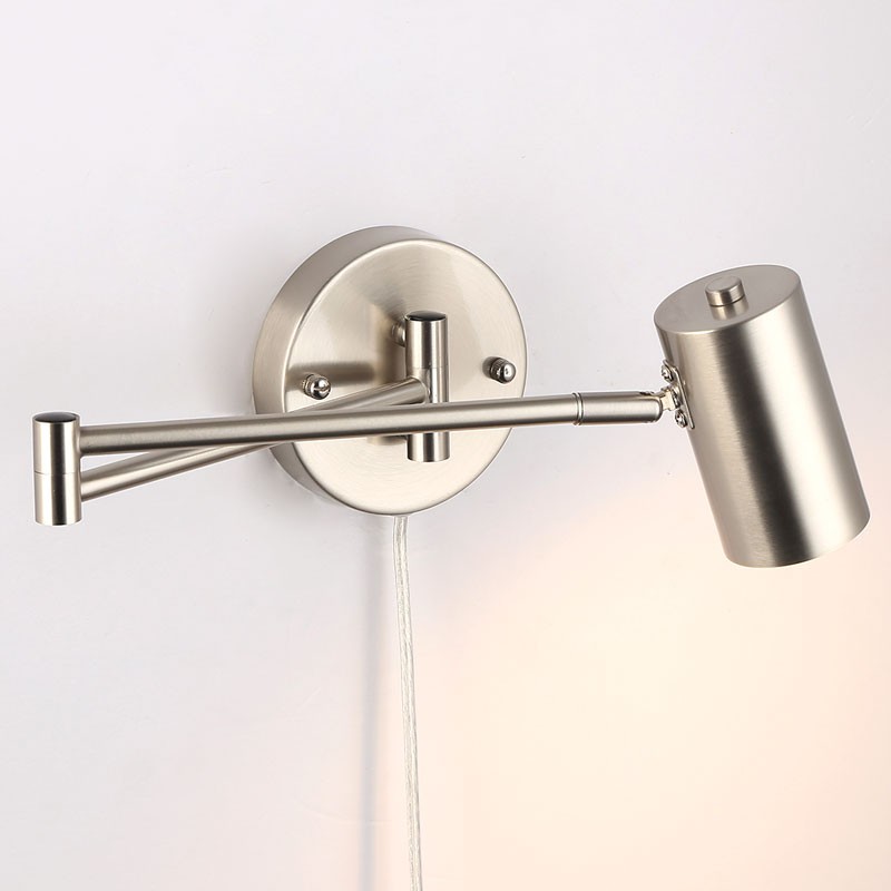 Extendable wall light with socket "Lisa" - E27 G45
