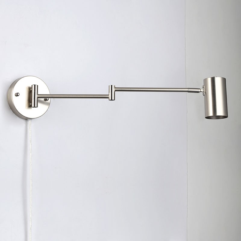 Extendable wall light with socket "Lisa" - E27 G45