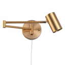 Extendable wall light with socket "Lisa" - E27 G45