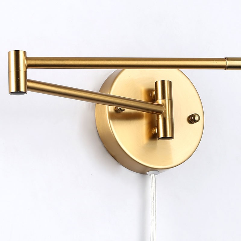 Extendable wall light with socket "Lisa" - E27 G45