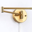 Extendable wall light with socket "Lisa" - E27 G45