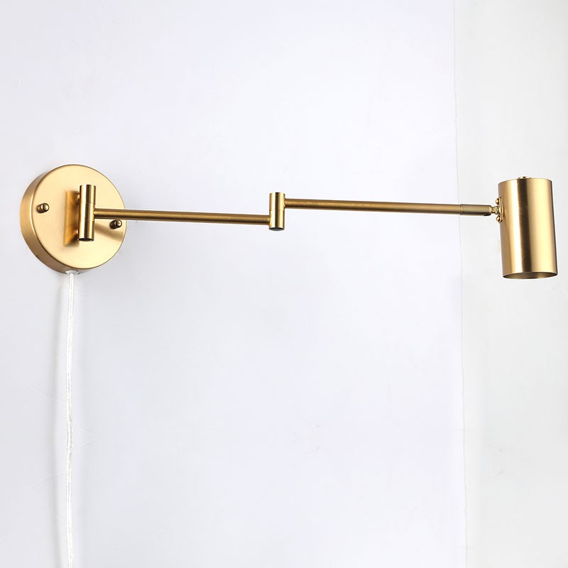 Extendable wall light with socket "Lisa" - E27 G45