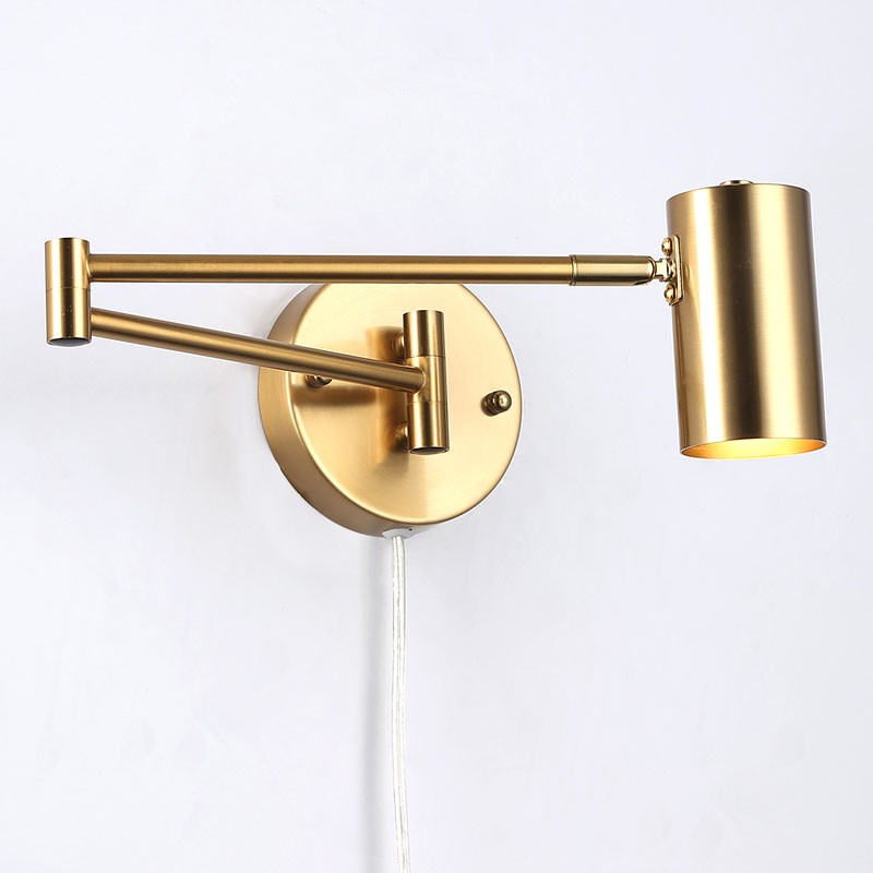 Extendable wall light with socket "Lisa" - E27 G45