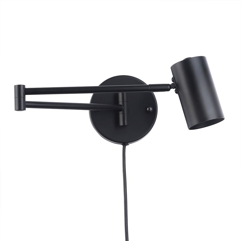 Extendable wall light with socket "Lisa" - E27 G45