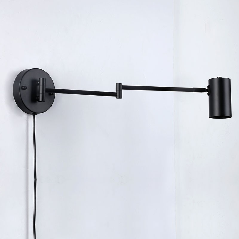 Extendable wall light with socket "Lisa" - E27 G45