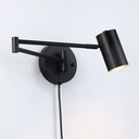 Extendable wall light with socket "Lisa" - E27 G45