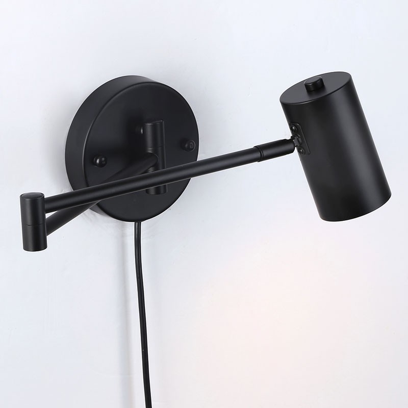 Extendable wall light with socket "Lisa" - E27 G45
