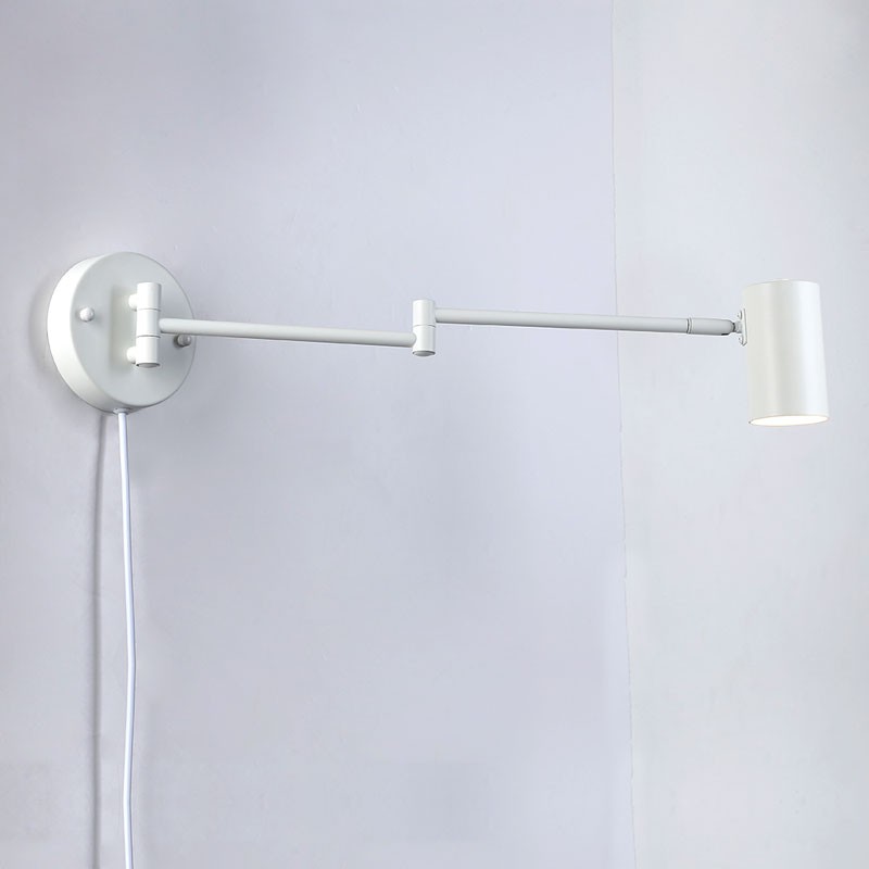 Extendable wall light with socket "Lisa" - E27 G45