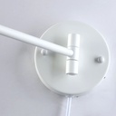 Extendable wall light with socket "Lisa" - E27 G45