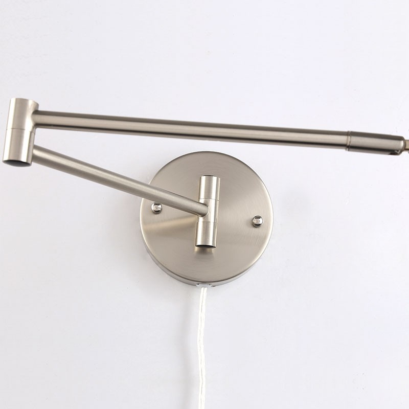 Extendable wall light with socket "Lisa" - E27 G45
