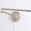 Extendable wall light with socket "Lisa" - E27 G45
