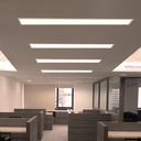 Recessed LED Panel 1200X600mm Slim 72W PHILIPS DRIVER UGR19 with mounting KIT
