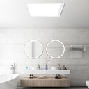 Pack of 6 slim LED panels 60X60 cm - Driver Philips - 44W - UGR19