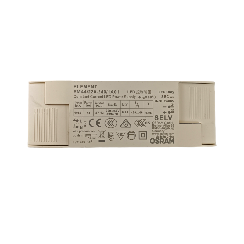 Recessed LED Panel 60X60 cm - OSRAM Driver - 40W - UGR18 - CRI90 - With mounting KIT