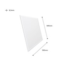 Recessed LED Panel 60X60 cm - OSRAM Driver - 40W - UGR18 - CRI90 - With mounting KIT