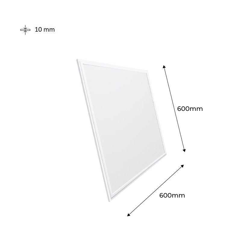WIFI SMART RGB / RGBW + CCT recessed LED panel - 60x60 cm - 40W - With mounting kit