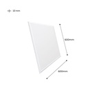 WIFI SMART RGB / RGBW + CCT recessed LED panel - 60x60 cm - 40W - With mounting kit