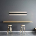 Linear wall light with integrated LED - 22W - 100cm - IP20
