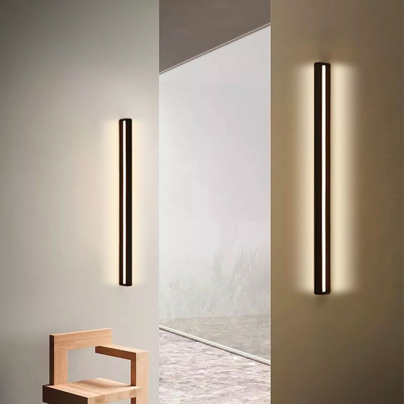 Linear wall light with integrated LED - 22W - 100cm - IP20